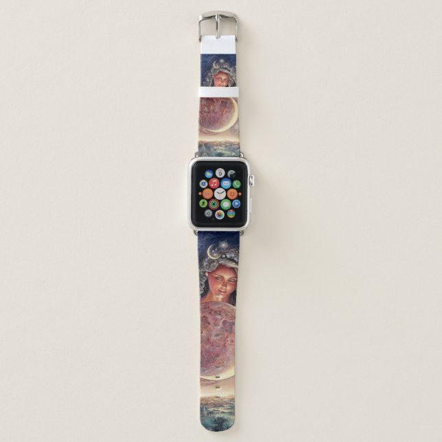 Moon Goddess Apple Watch Band (Front)