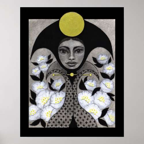 Moon Goddess Archival Print Matte