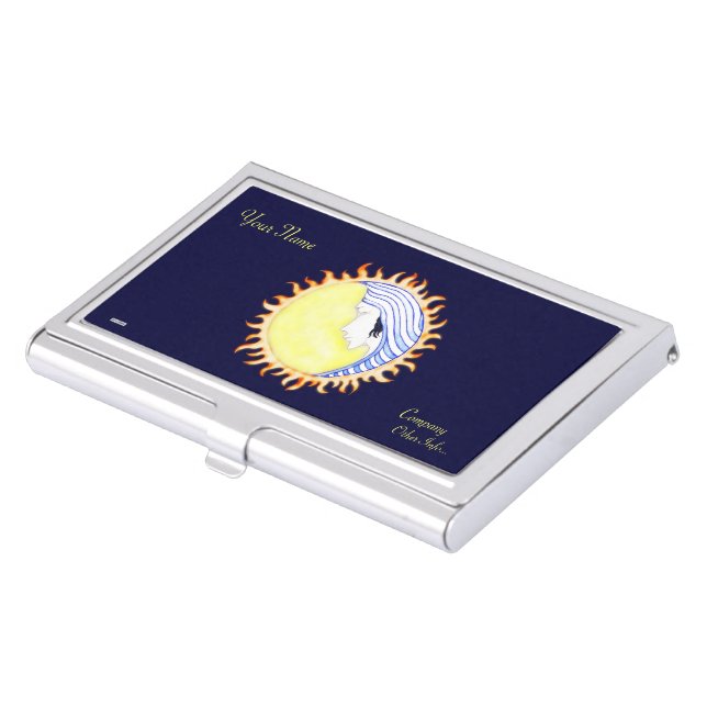 Moon Goddess Business Card Case (Front)