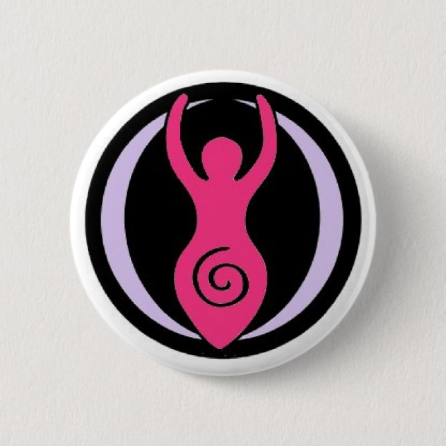 Moon Goddess Button (Front)