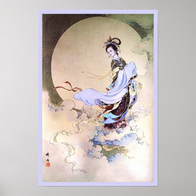 Moon Goddess Chang'e Poster (Front)
