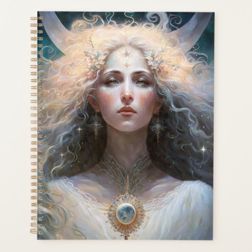 Moon Goddess Fantasy Art Planner