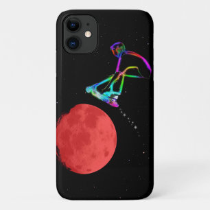 Moon Grabber - Stunt Scooter Rider iPhone 11 Case