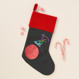 Moon Grabber - Stunt Scooter Rider Christmas Stocking