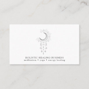 Moon Holistic Healer Business Card