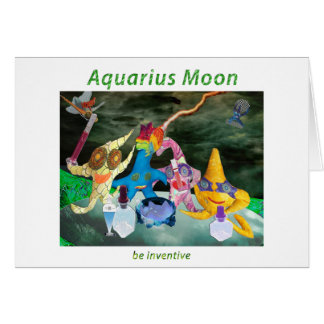 Moon in Aquarius Cards