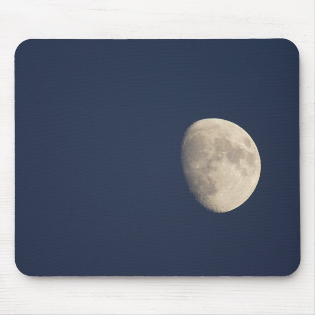 Moon in the Early Evening Mouse Pad (Front)