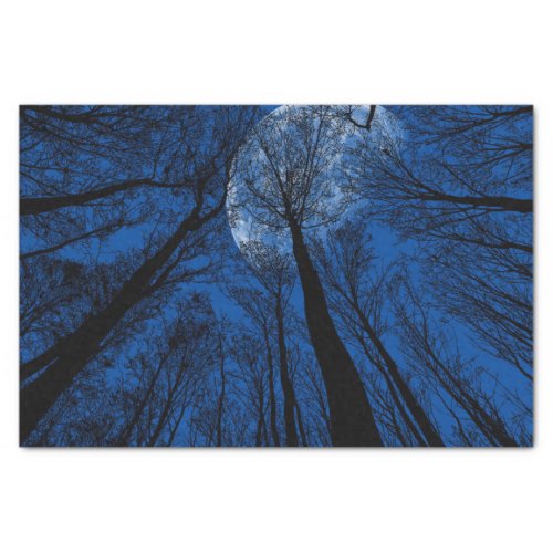 Moon in the Night Sky Tissue Paper