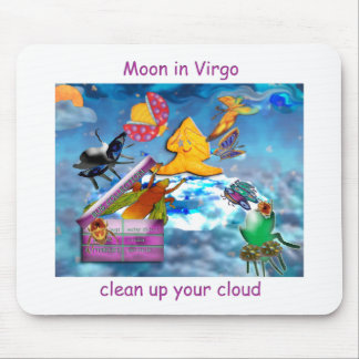 Moon in Virgo Mouse Pad