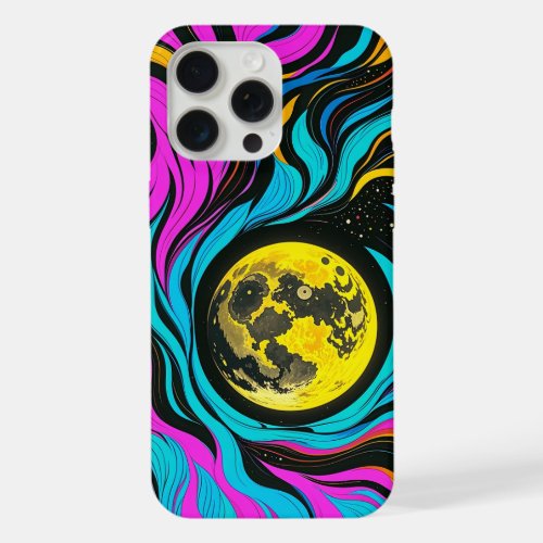 moon iPhone 15 pro max case