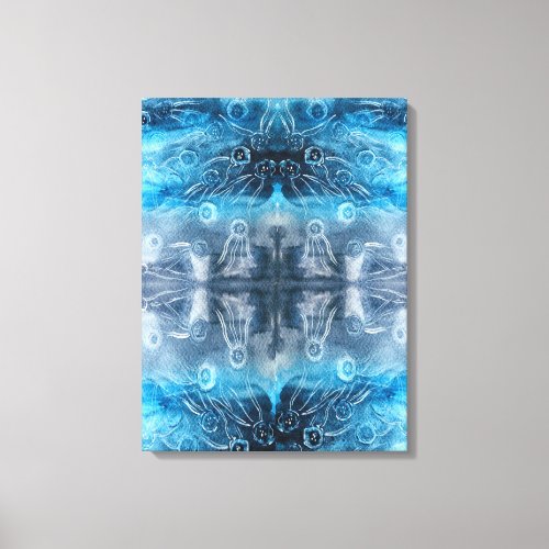 Moon jellyfish batik print