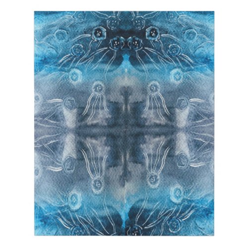 Moon jellyfish batik print