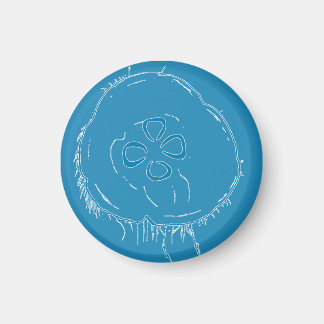 Moon Jellyfish  Magnet