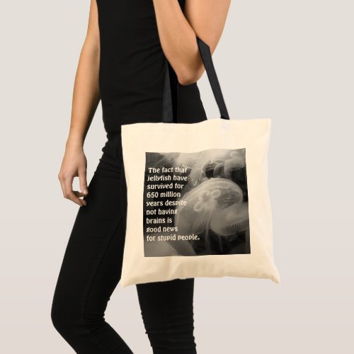 Moon Jellyfish Tote Bag