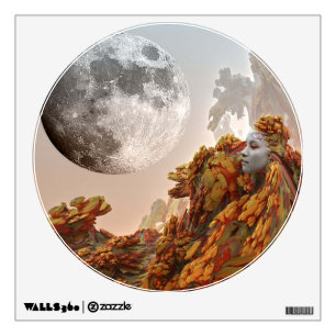Moon Journey Wall Decal