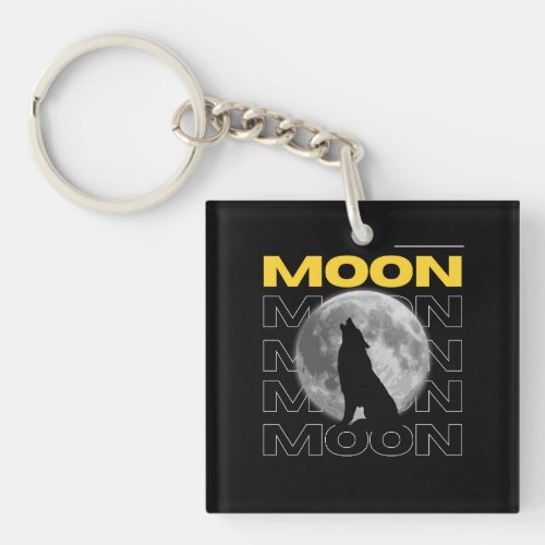Moon Key chain