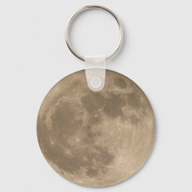 Moon Key Chain Romantic Astrological Moon Gifts (Front)