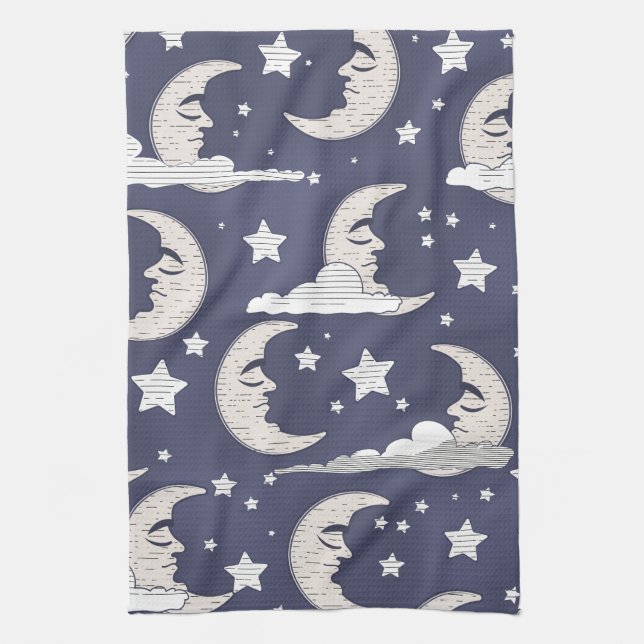 Moon Kitchen Towel (Vertical)
