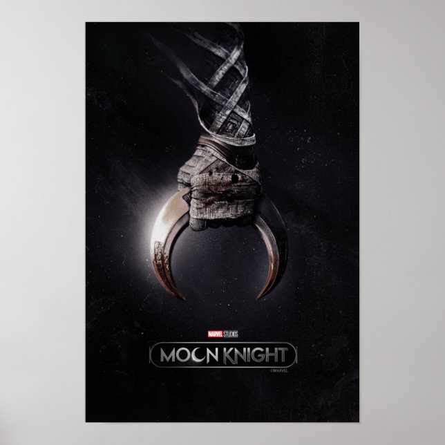Moon Knight Clasping Crescent Dart Poster Art (Front)