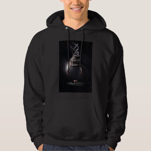Moon Knight Clasping Crescent Dart Poster Art Hoodie
