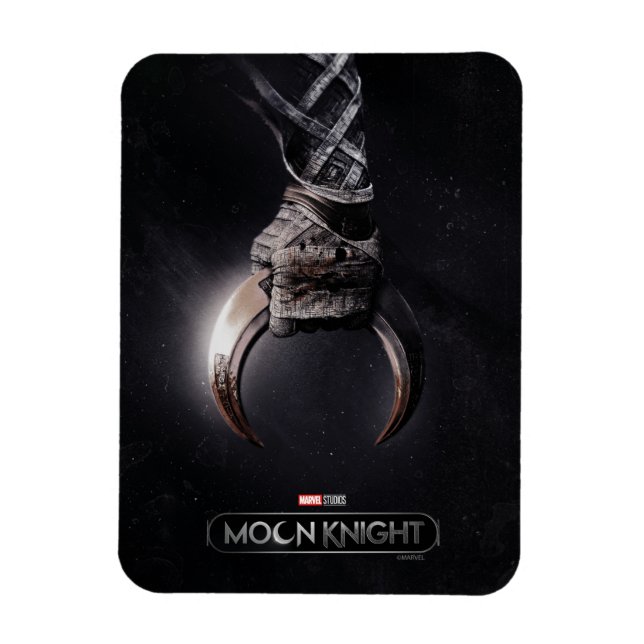 Moon Knight Clasping Crescent Dart Poster Art Magnet (Vertical)