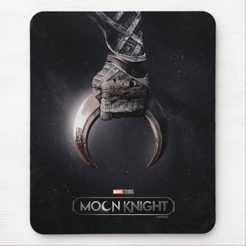 Moon Knight Clasping Crescent Dart Poster Art Mouse Pad