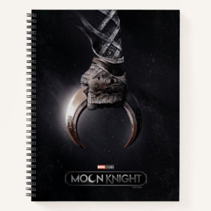 Moon Knight Clasping Crescent Dart Poster Art Notebook