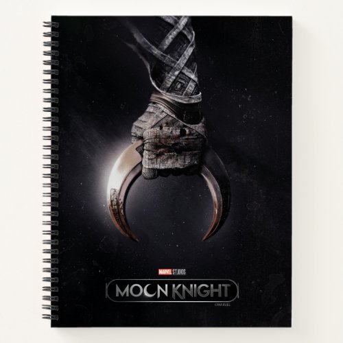 Moon Knight Clasping Crescent Dart Poster Art Notebook