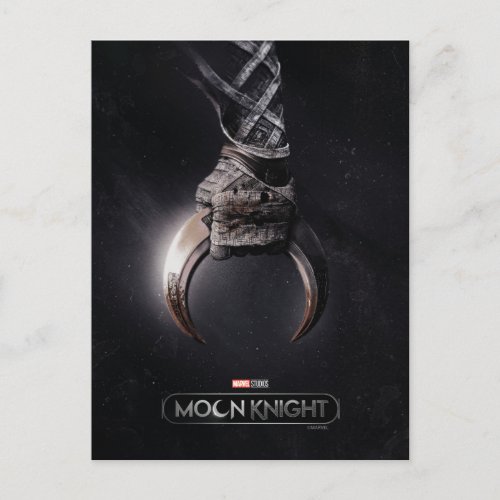 Moon Knight Clasping Crescent Dart Poster Art Postcard