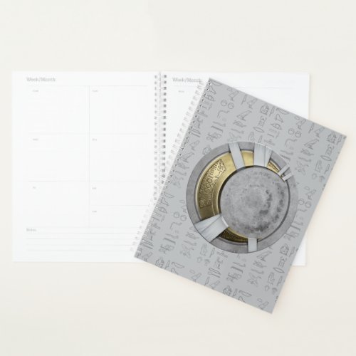 Moon Knight Crescent Moon Chest Icon Planner