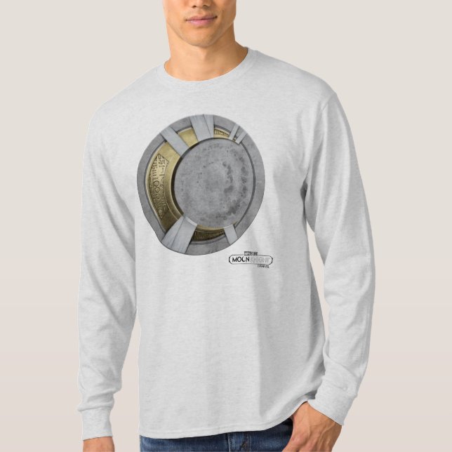 Moon Knight Crescent Moon Chest Icon T-Shirt (Front)