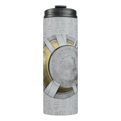 Moon Knight Crescent Moon Chest Icon Thermal Tumbler