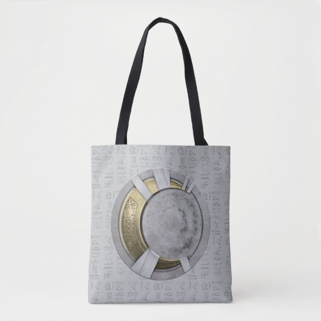 Moon Knight Crescent Moon Chest Icon Tote Bag (Front)