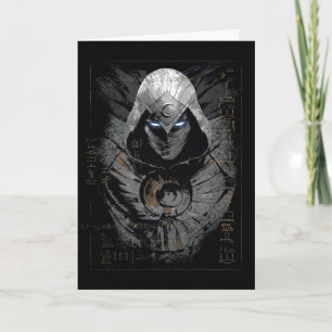 Moon Knight Dark Hieroglyphic Character Slab Card