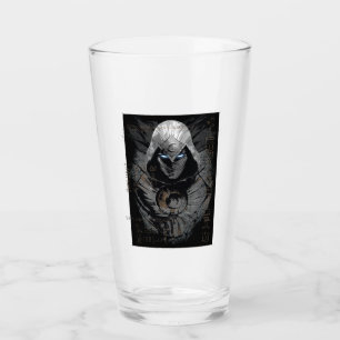 Moon Knight Dark Hieroglyphic Character Slab Glass