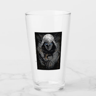 Moon Knight Dark Hieroglyphic Character Slab Glass