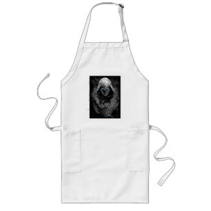 Moon Knight Dark Hieroglyphic Character Slab Long Apron