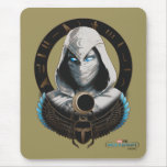 Moon Knight Egyptian Scarab Graphic Mouse Pad
