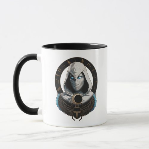 Moon Knight Egyptian Scarab Graphic Mug