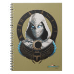 Moon Knight Egyptian Scarab Graphic Notebook