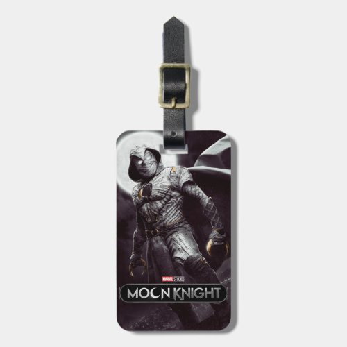 Moon Knight Full Moon Poster Art Luggage Tag