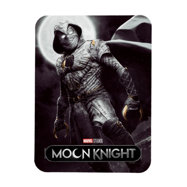 Moon Knight Full Moon Poster Art Magnet (Vertical)