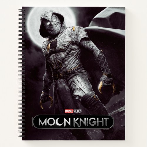 Moon Knight Full Moon Poster Art Notebook