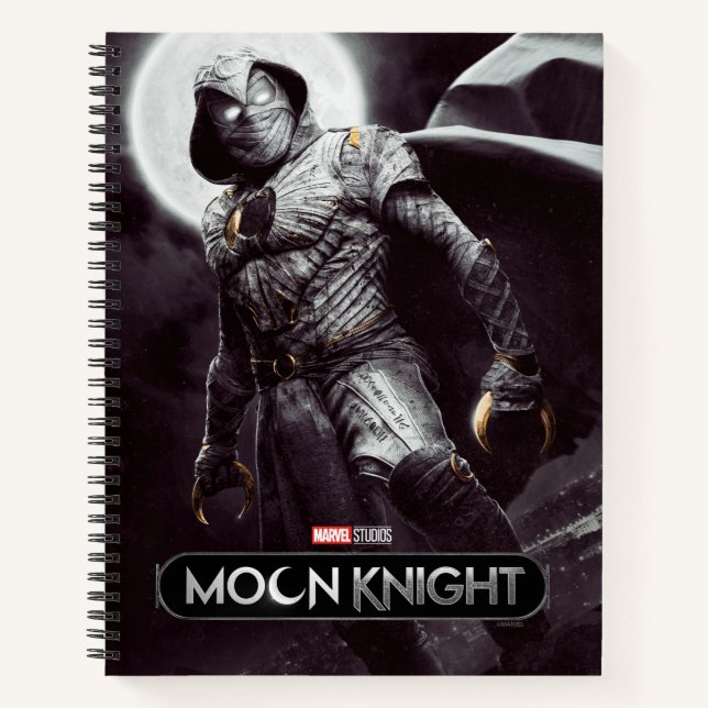 Moon Knight Full Moon Poster Art Notebook (Front)
