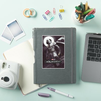Moon Knight Full Moon Poster Art Sticker