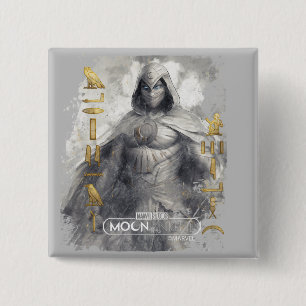 Moon Knight Hieroglyphic Graphic Button