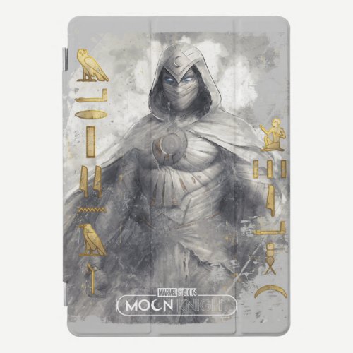 Moon Knight Hieroglyphic Graphic iPad Pro Cover