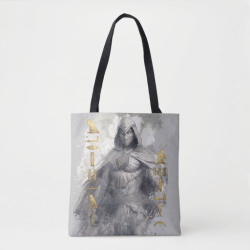 Moon Knight Hieroglyphic Graphic Tote Bag