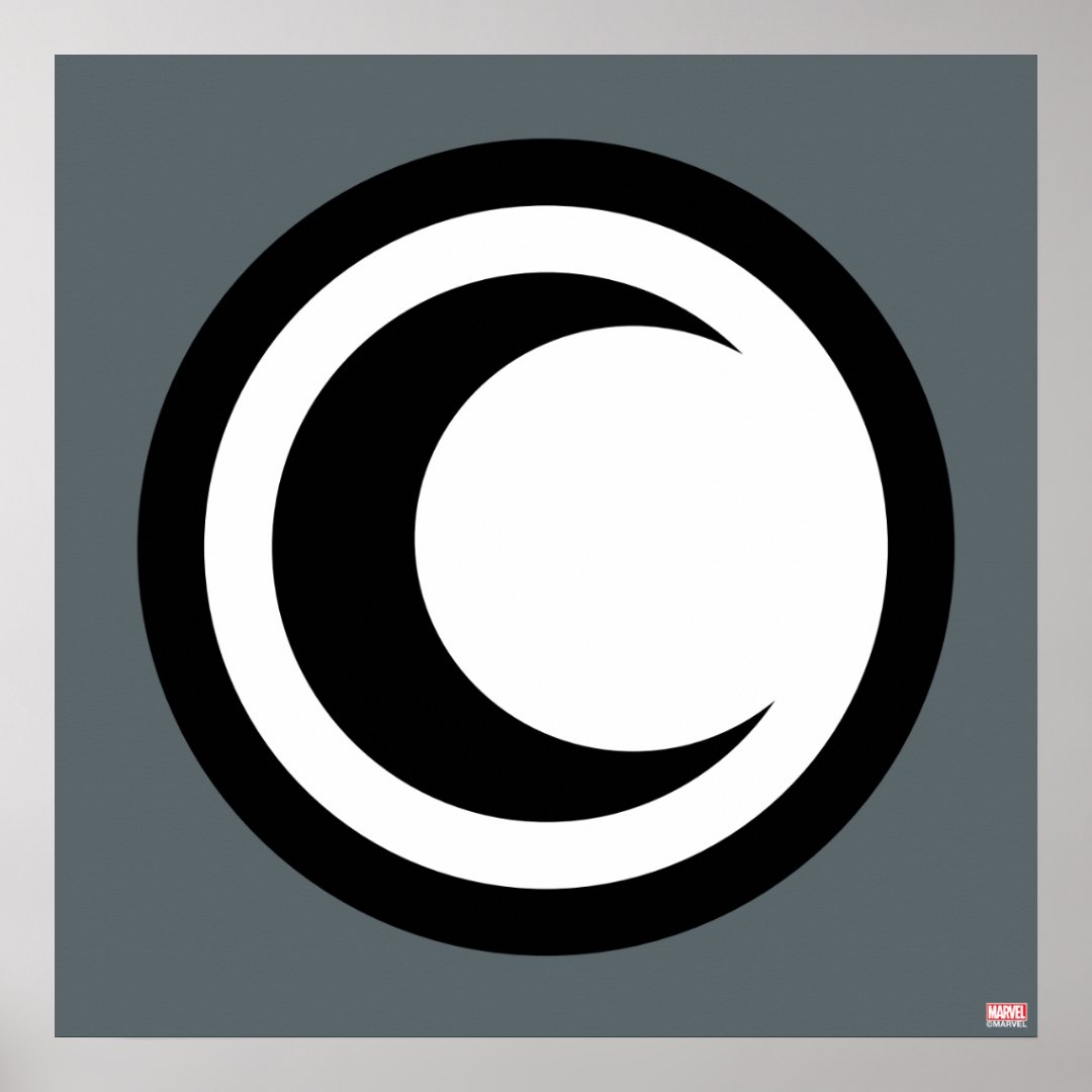 Moon Knight Logo Poster | Zazzle