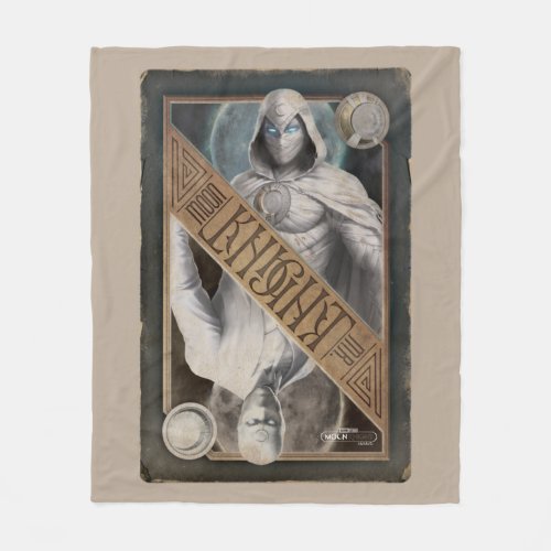 Moon KnightMr Knight Ancient Card Graphic Fleece Blanket